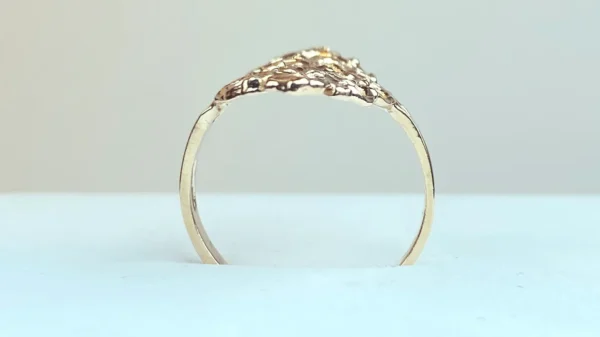 10k Gold Filigree Ring - Image 3