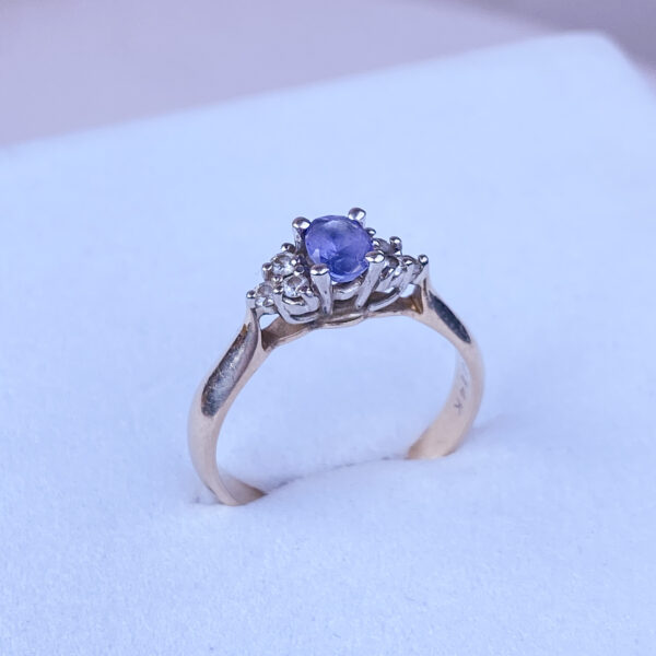 14k Gold Tanzanite Ring - Image 2