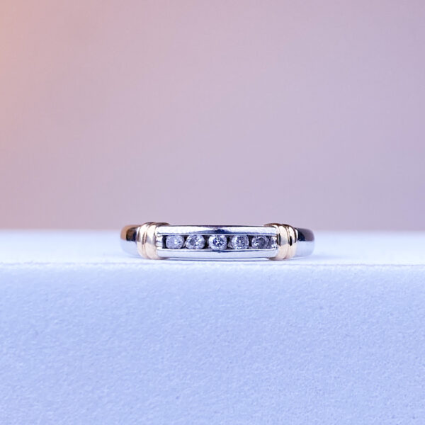 10k Channel Set Diamond Band - Image 3