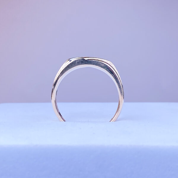 14k Gold Diamond Band - Image 4