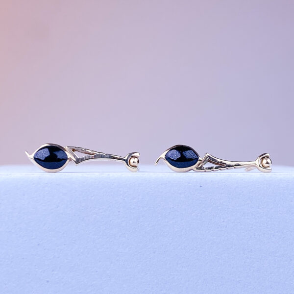 14k Reversable Earrings - Image 3