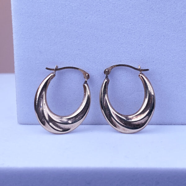 10k Oval Hoops